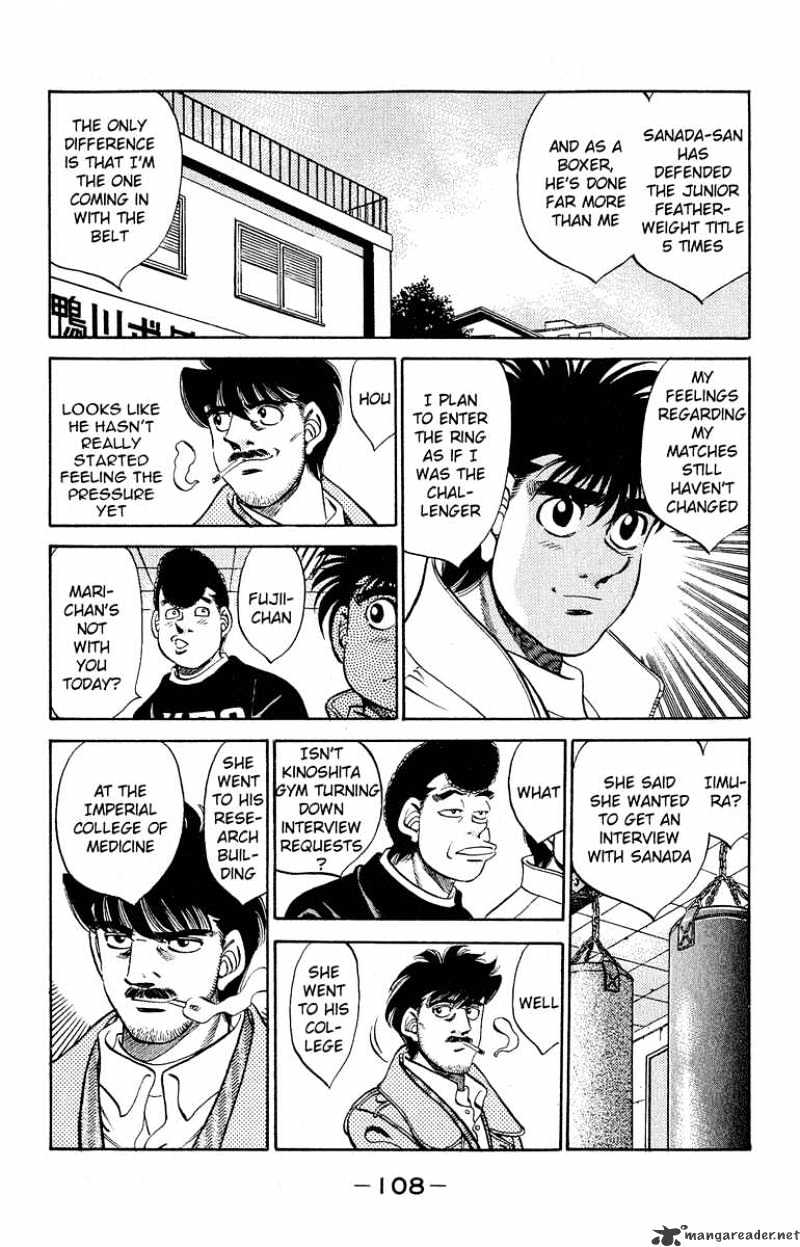 Hajime no Ippo: Fighting Spirit, Chapter 293 image 04
